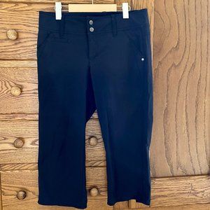 Athleta capri pants with drawstring waist